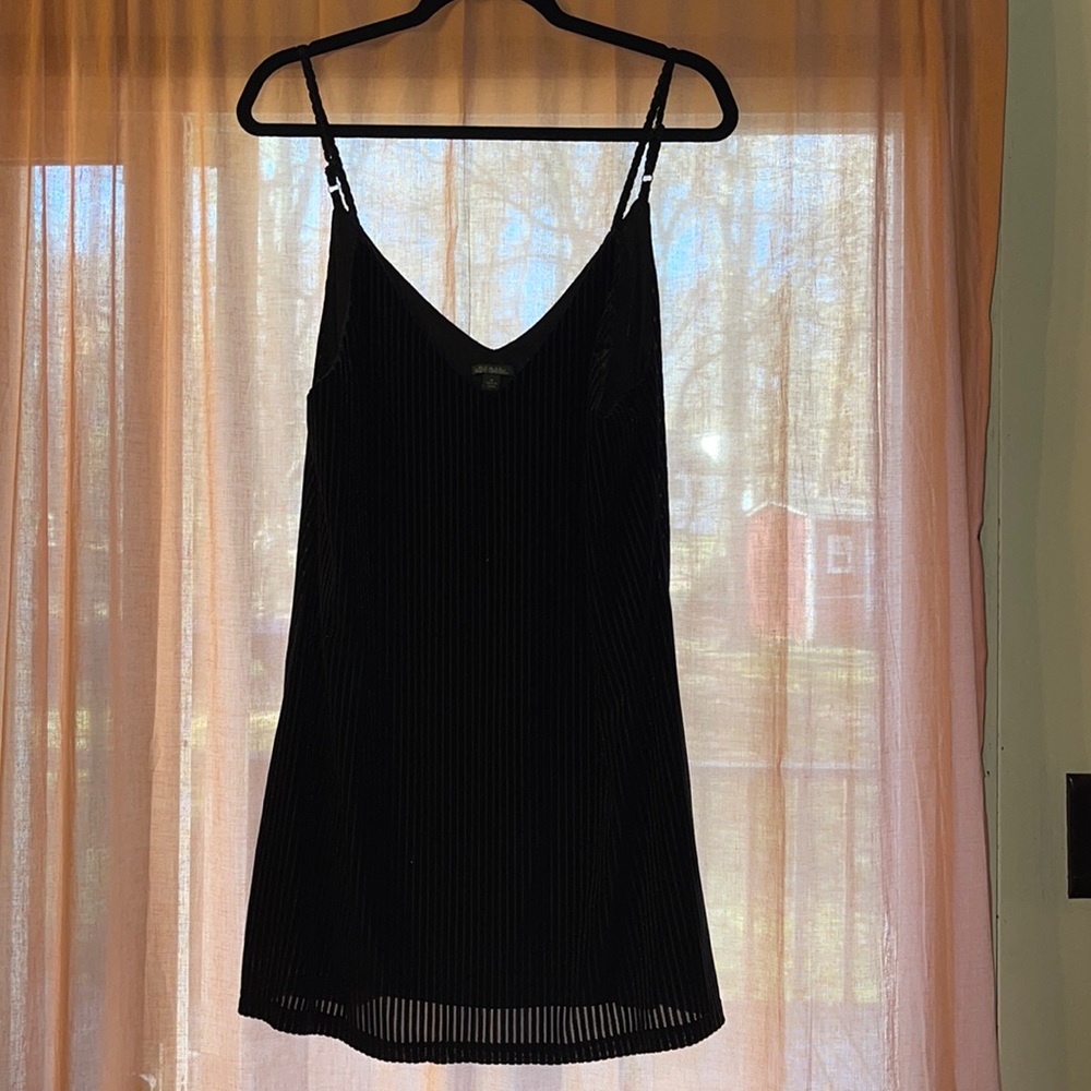 Simple Black Tank Dress